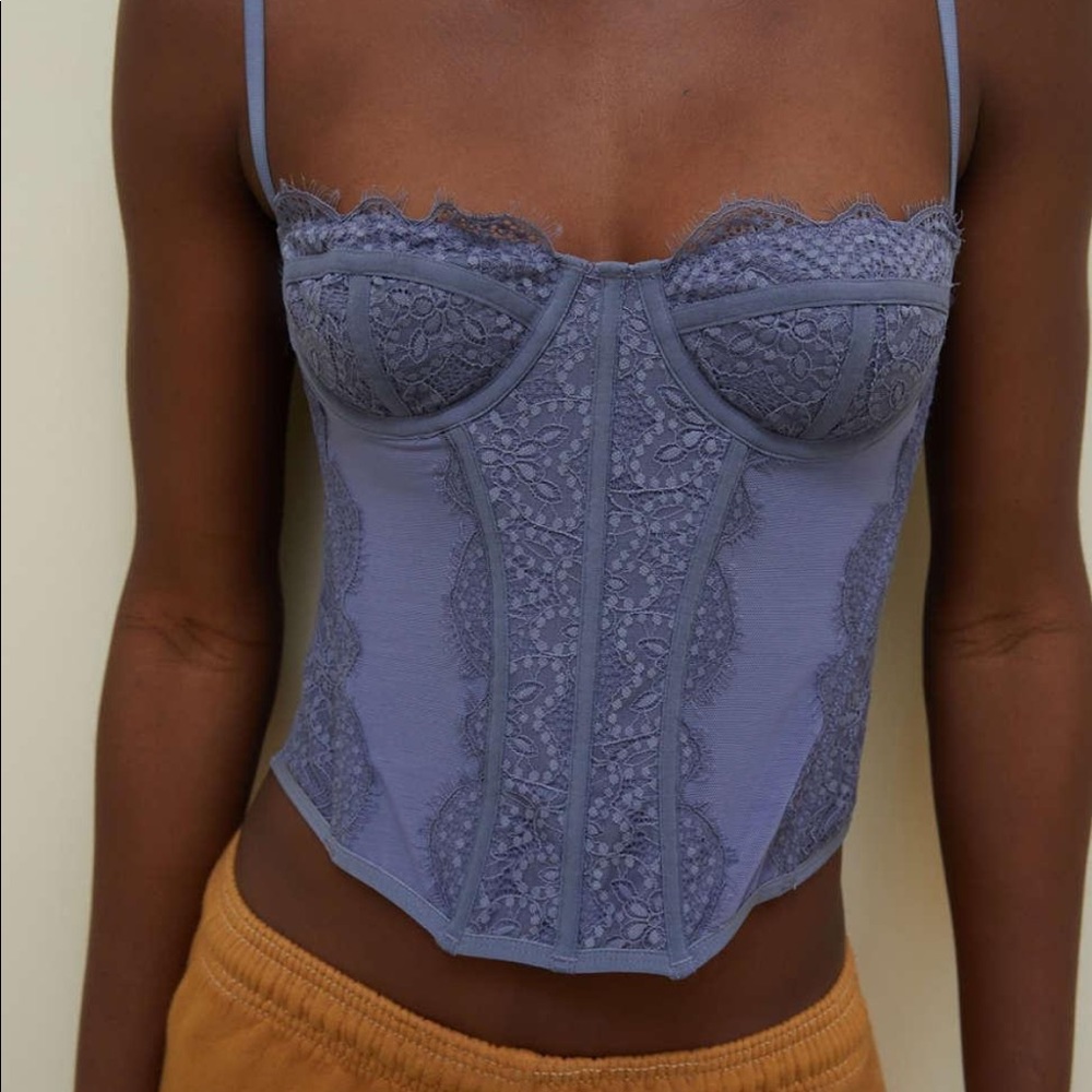 Urban Outfitters out from under corset top